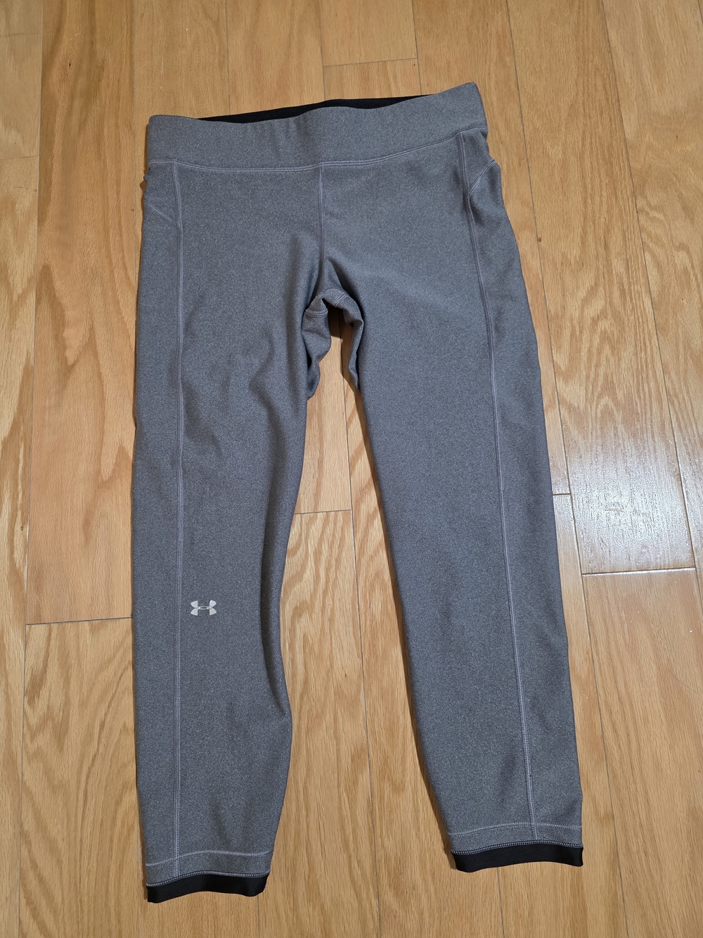 Under Armour Compression Women’s Size Large Gray Skinny Leggings